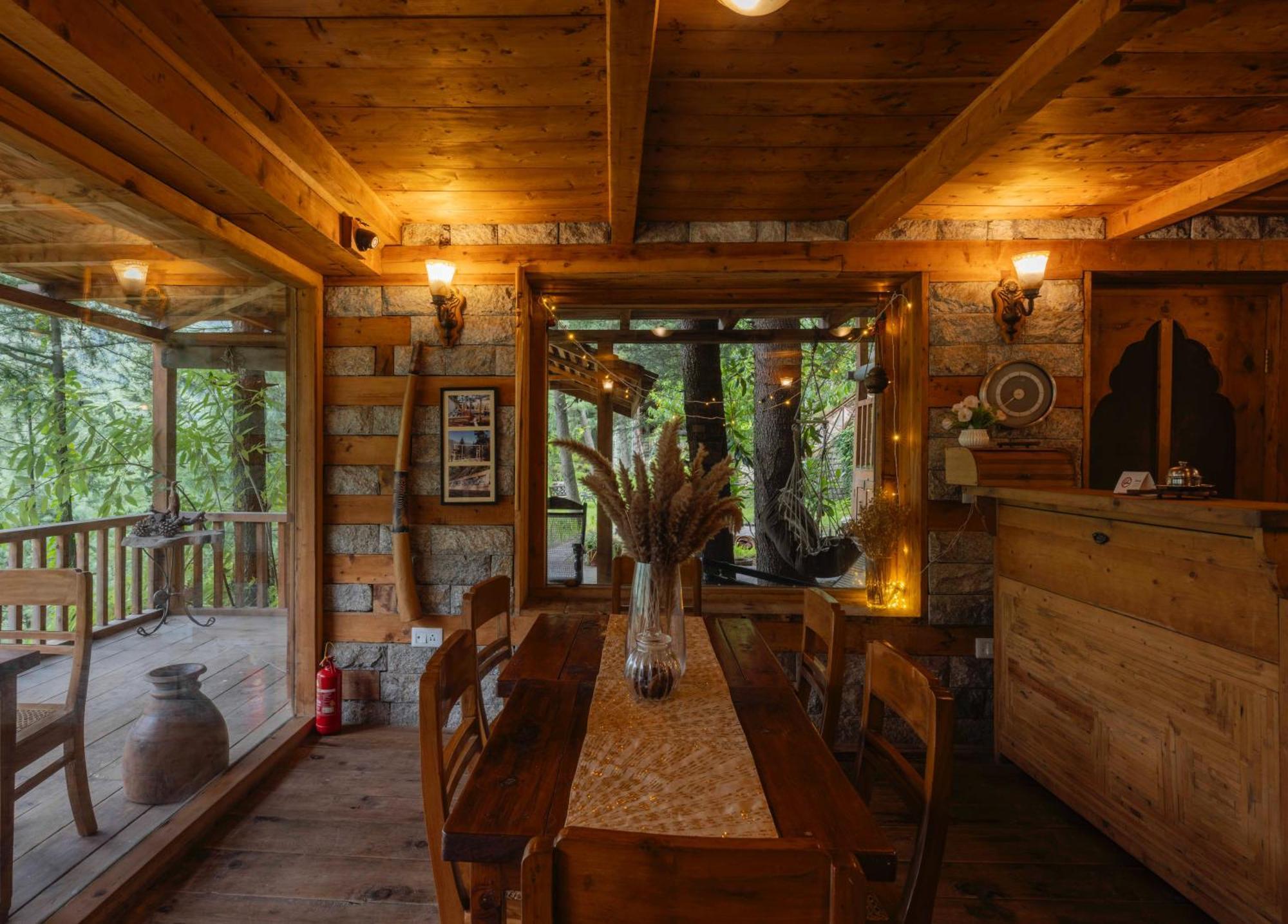 Kudrat - A Boutique Homestay- Tirthan Valley Gushaini Exterior foto