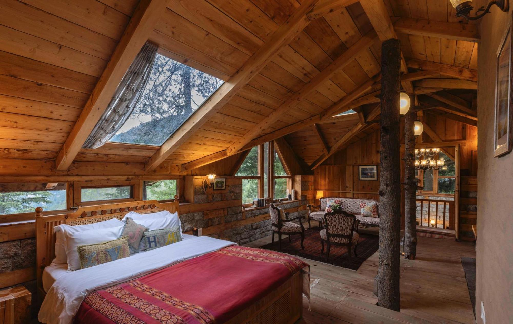 Kudrat - A Boutique Homestay- Tirthan Valley Gushaini Exterior foto